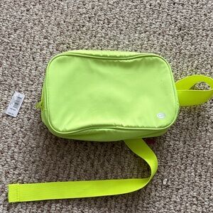 Kids Lime Green Belt Bag